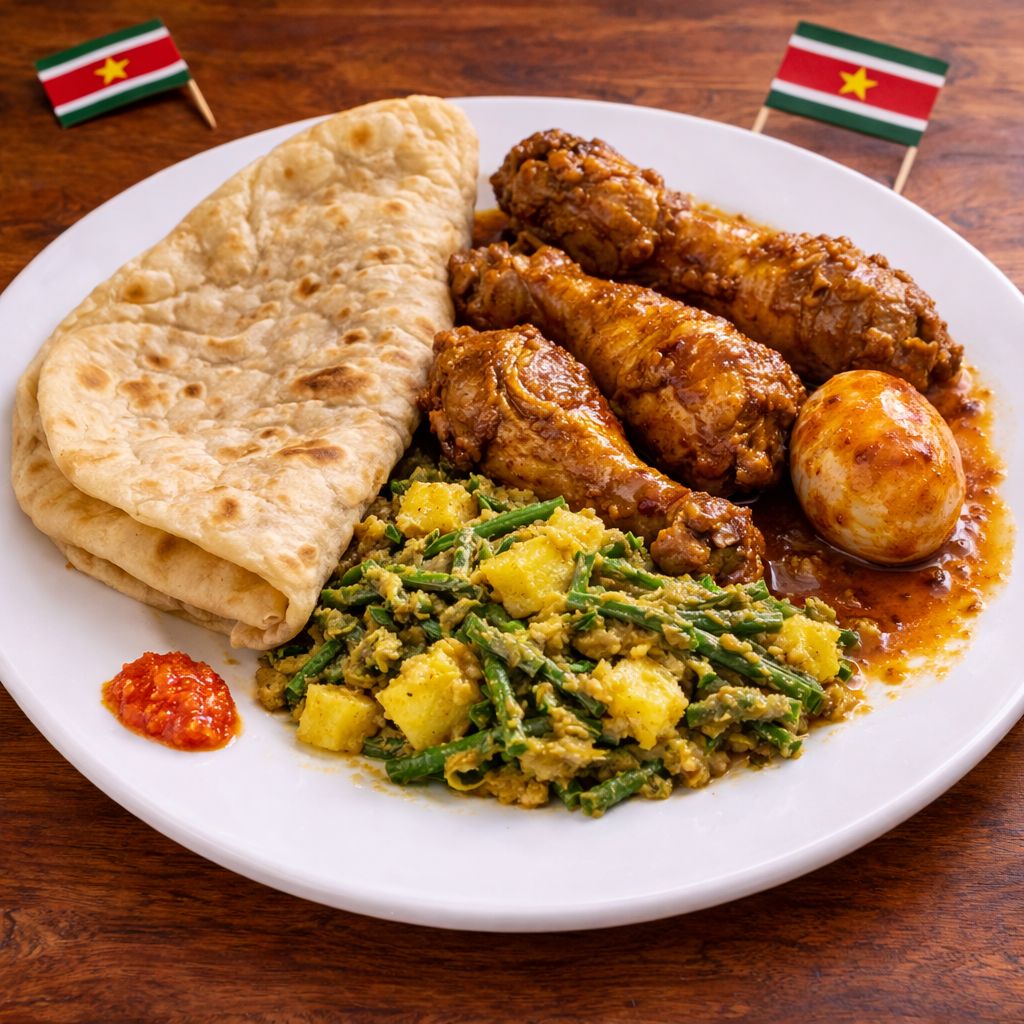 Roti Maaltijd Kip Speciaal